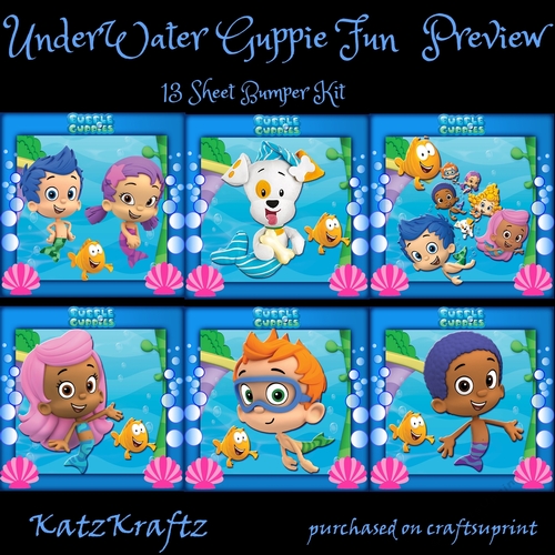 UnderWater Guppie Fun Bumper Kit