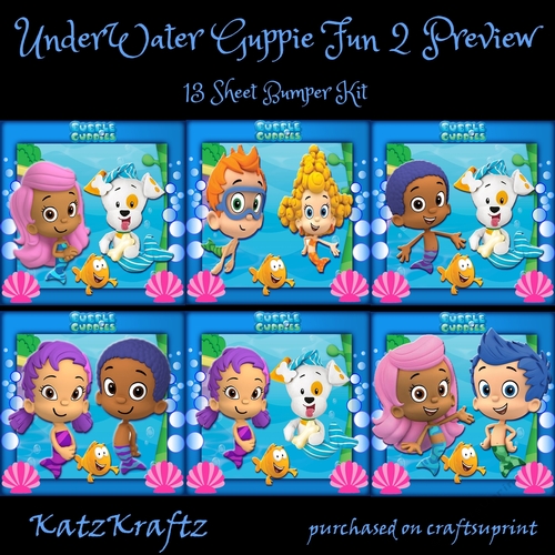 UnderWater Guppie Fun 2 Bumper Kit
