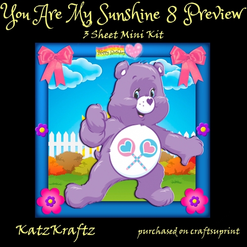 You Are My Sunshine 8 Mini Kit