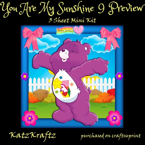 You Are My Sunshine 9 Mini Kit