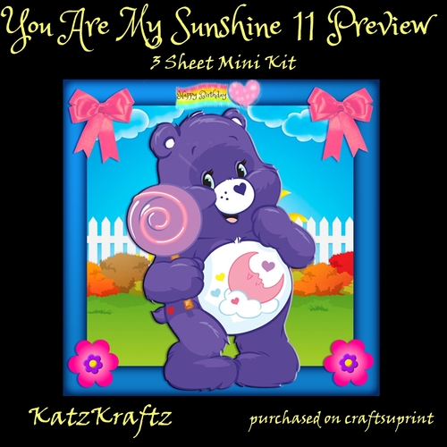 You Are My Sunshine 11 Mini Kit