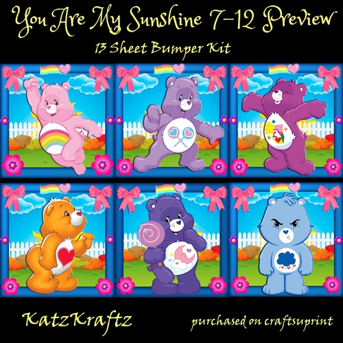 You Are My Sunshine 1 bumper kit