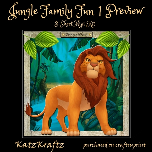 Jungle Family Fun 1 mini Kit