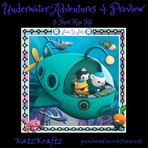 UnderWater Adventures 4 Mini Kit