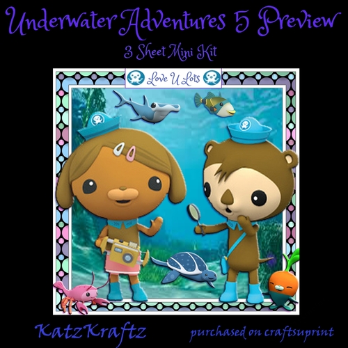UnderWater Adventures 5 Mini Kit