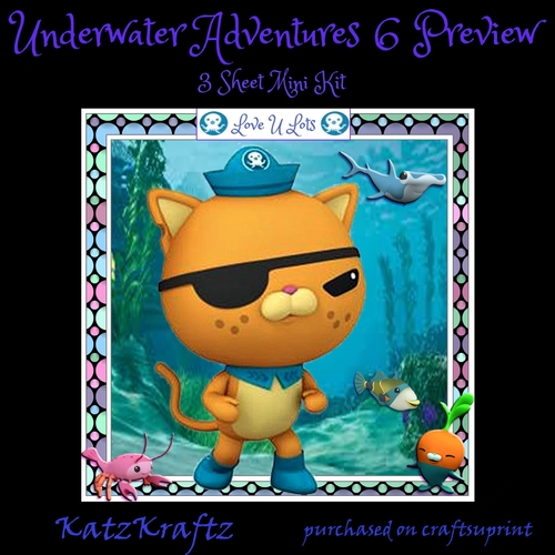UnderWater Adventures 6 Mini Kit