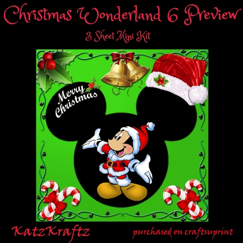 Christmas Wonderland 6 Mini Kit
