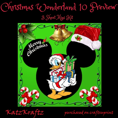 Christmas Wonderland 10 Mini Kit