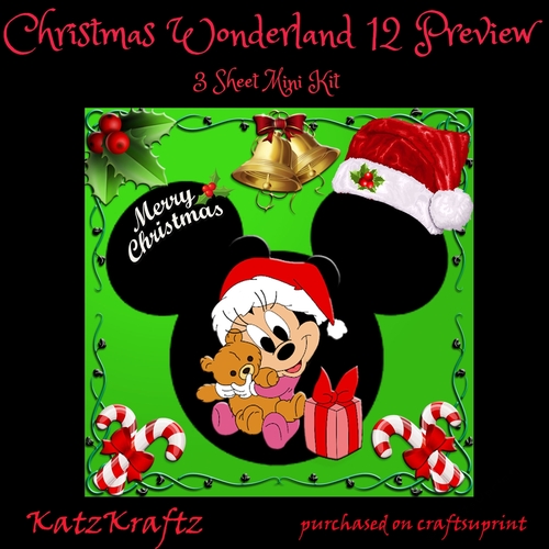 Christmas Wonderland 12 Mini Kit