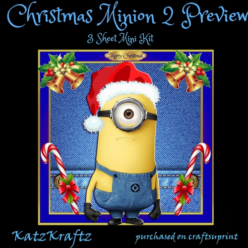 Christmas Minion 2 Mini Kit