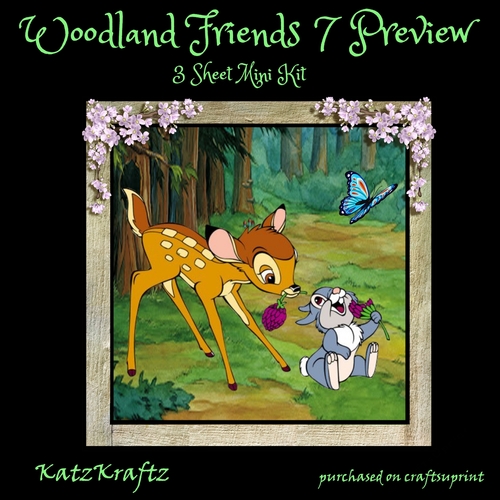 Woodland Friends 7 Mini Kit