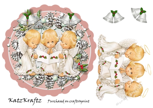 Sweet Angel Christmas Topper 5