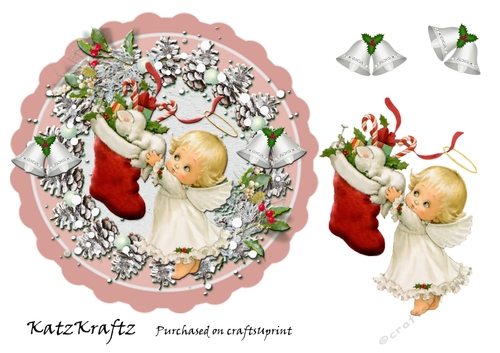 Sweet Angel Christmas Topper 6