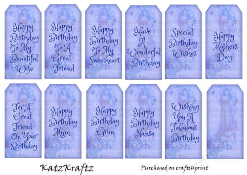 Vintage Birthday tags 7