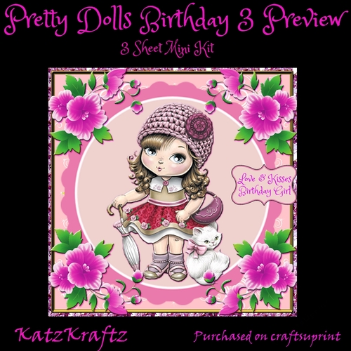 Pretty Doll Birthday 3