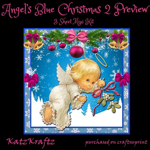 Angels Blue Christmas 2