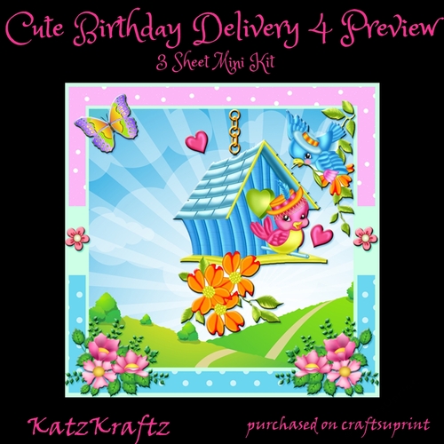 Cute Birthday Delivery Mini Kit 4
