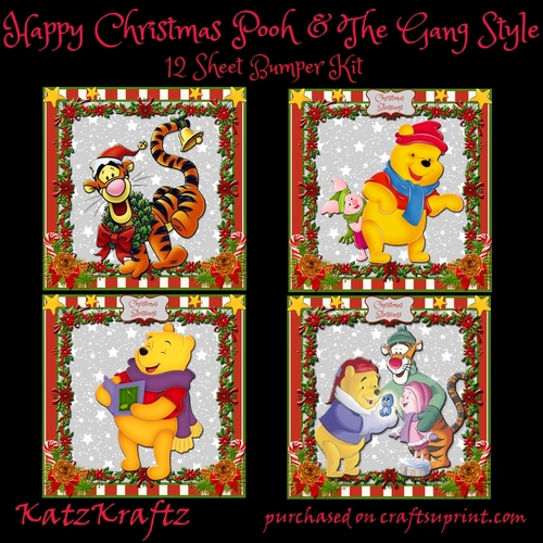Happy Christmas Pooh & The Gang Style