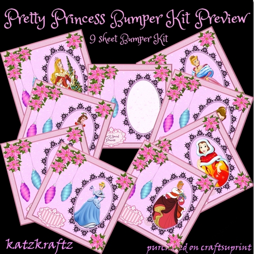 Pretty Princess Christmas Bumper Kit 