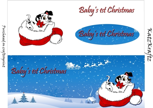 Babys 1st Christmas DL 9