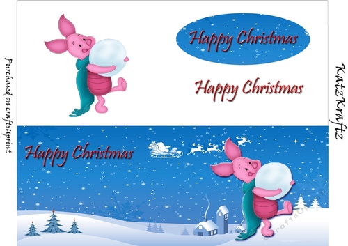 Piglet Christmas DL 1