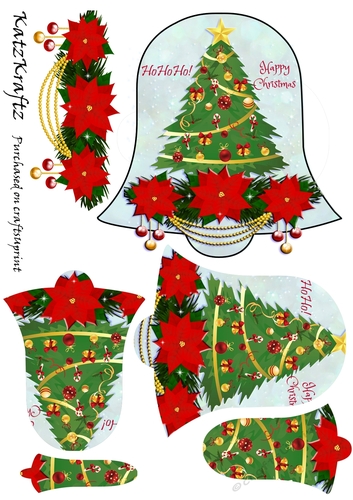 Bell Shaped Pyramid Topper tree 2