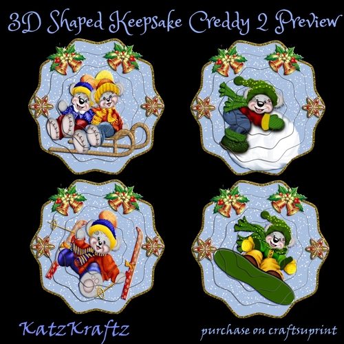 3D Shaped Keepsake Creddy Bumper Kit