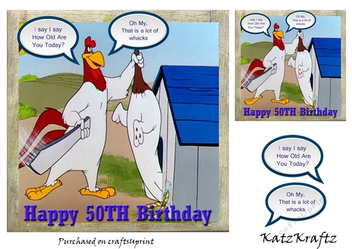 50th Birthday Humorous