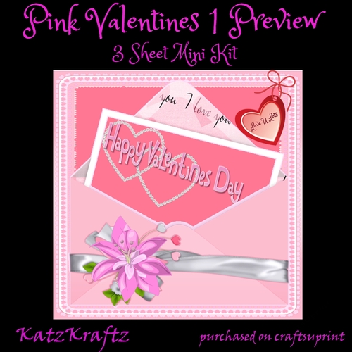Pink Valentines Mini Kit 1