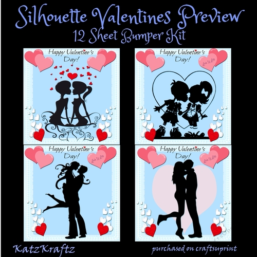 Silhouette Valentine Bumper Kit