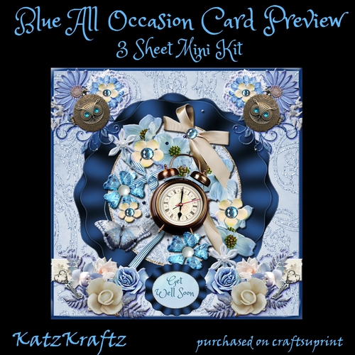 Blue All Occasion Mini Kit