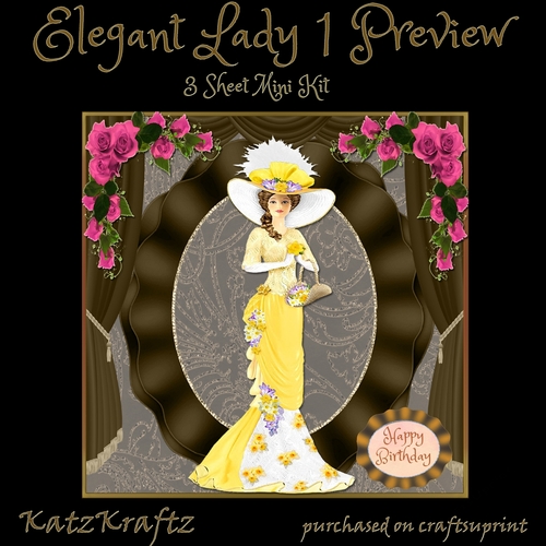 Elegant Lady 1 Mini Kit
