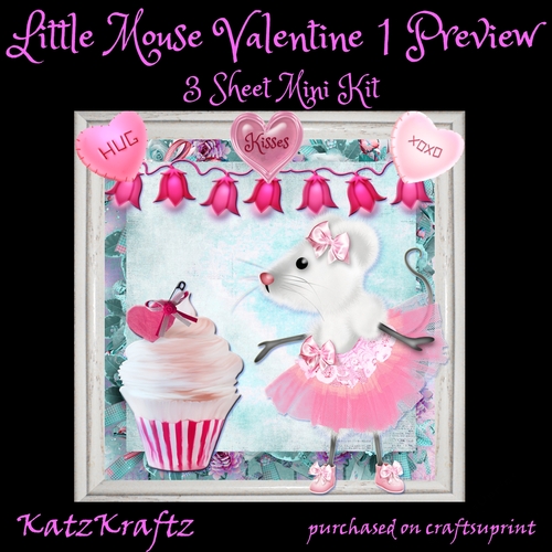 Little Mouse Valentine 1
