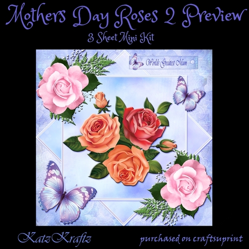 Mothers Day Roses 2 Mini Kit