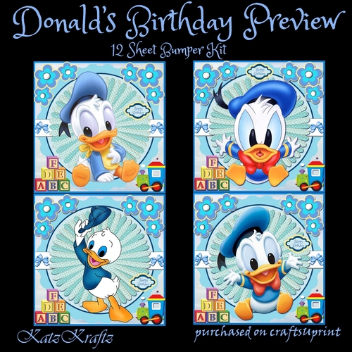 Donalds BirthdayBumper Kit Preview