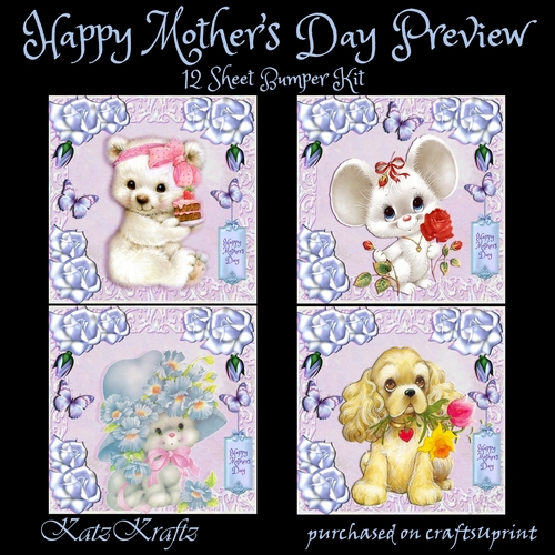Happy Mothers Day Bumper Kit