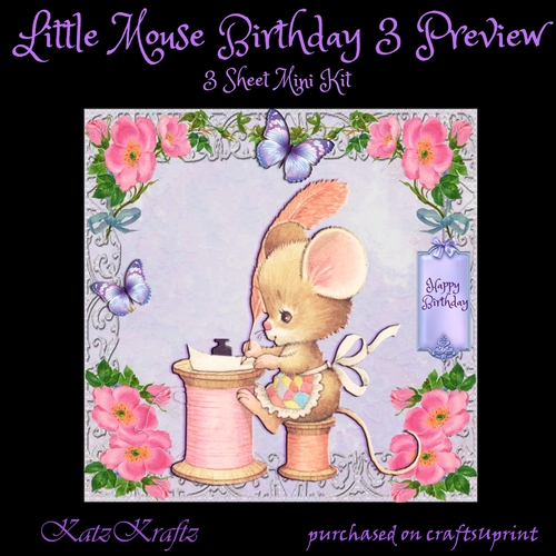 Little Mouse Birthday 3