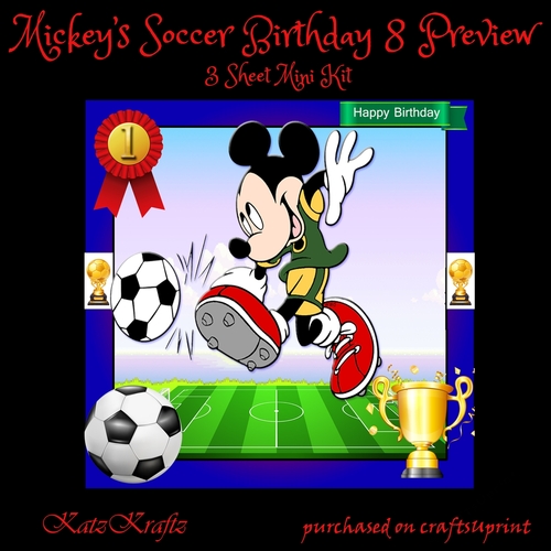 Mickeys Soccer Birthday 8