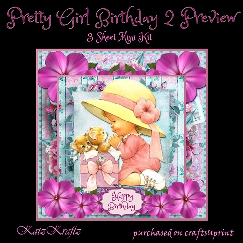 Pretty Girl Birthday 2