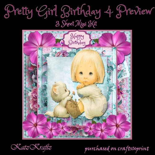 Pretty Girl Birthday 4