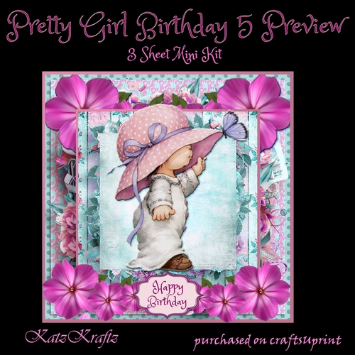 Pretty Girl Birthday 5