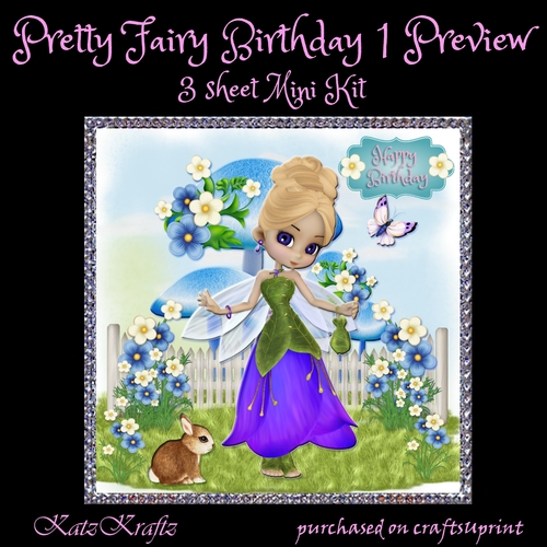 Pretty Fairy Birthday 1