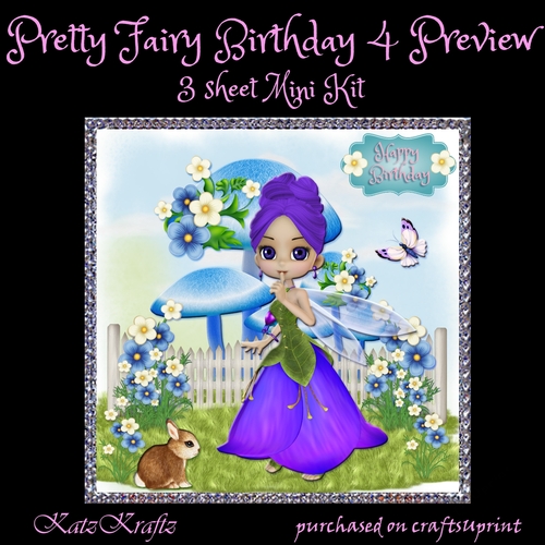 Pretty Fairy Birthday 4