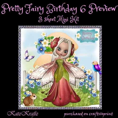 Pretty Fairy Birthday 6