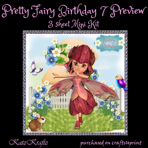 Pretty Fairy Birthday 7