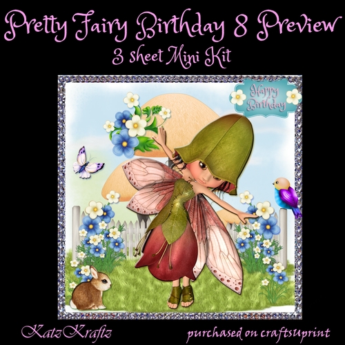 Pretty Fairy Birthday 8