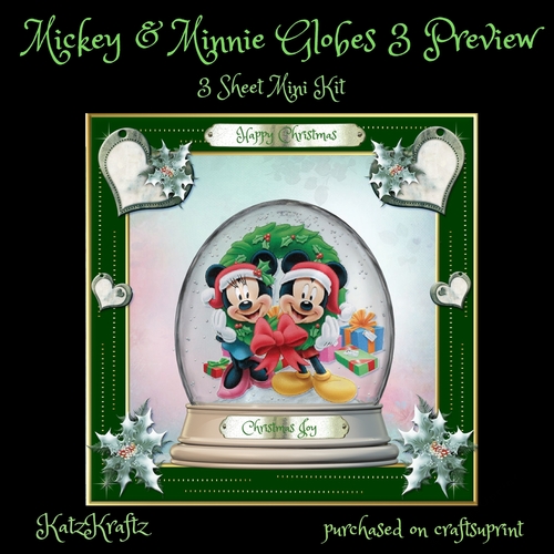 Mickey & Minnie Globes 3