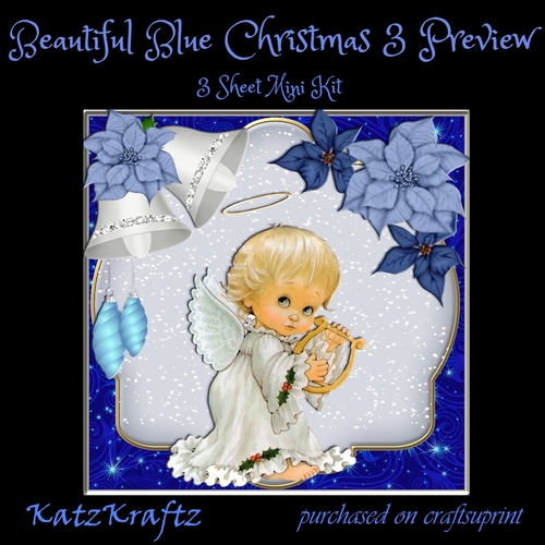 Beautiful Blue Christmas 3