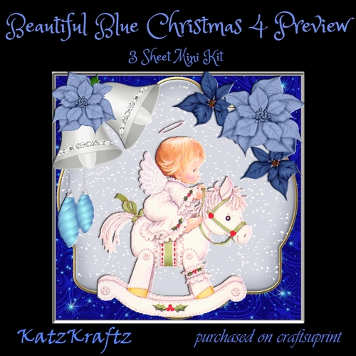 Beautiful Blue Christmas 4