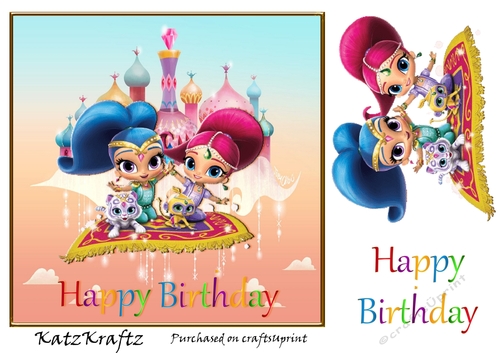 Shimmer & Shine Birthday 3